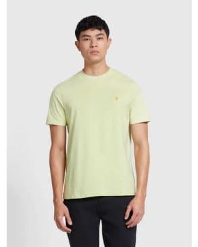 Farah Danny T-shirt Lime Xl - Green