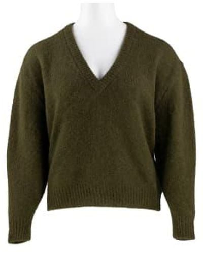 Charlie Joe Katia Sweater Xs - Green