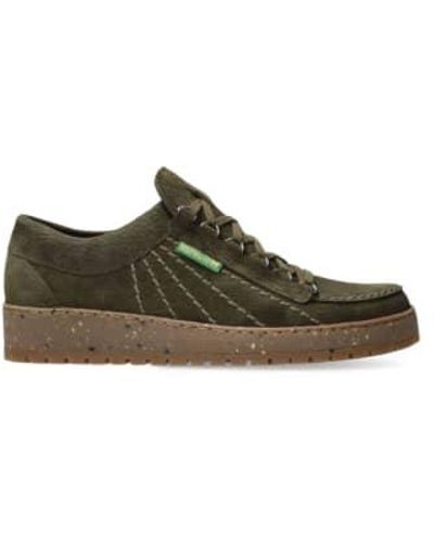 Mephisto Regenbogen -Loden Velours Pacha Schuhe - Grün