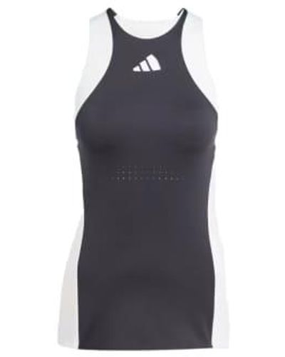 adidas Premium-tanktop damen in schwarz/weiß - Blau