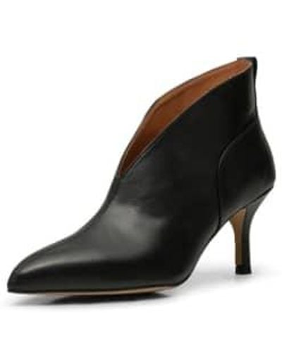Shoe The Bear Valentine Leather Heeled Boots - Nero