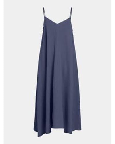 Object Carina Cotton Midi Dress 34 - Blue