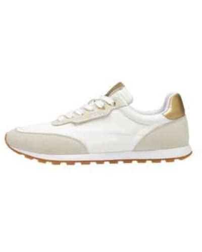 Candice Cooper Plume Trainers Ice - Bianco