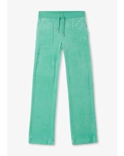 Juicy Couture Womens Del Ray Track Pant In Green 1 - Verde