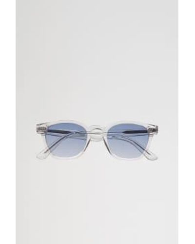 Monokel River Crystal Gradient Lens Sunglasses - Blu
