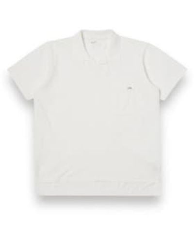 Universal Works Vacation Polo Piquet 30603 Off S - White
