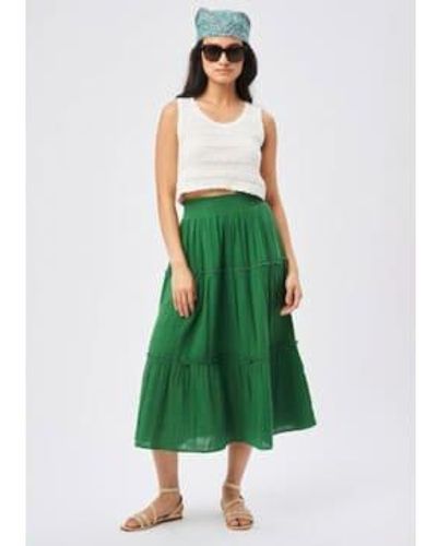 Petite Mendigote Joly Skirt Basil 34 - Green