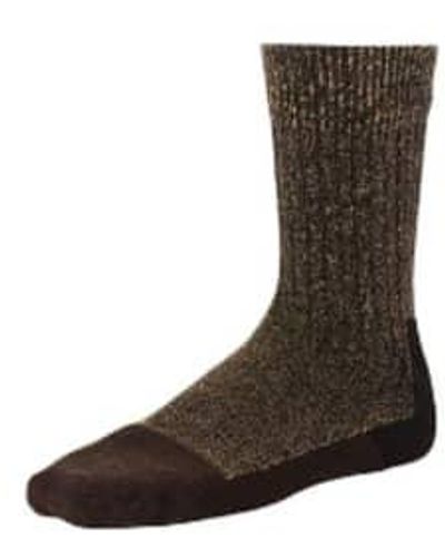 Red Wing Capped Wool Sock 97173 Brown 09-12