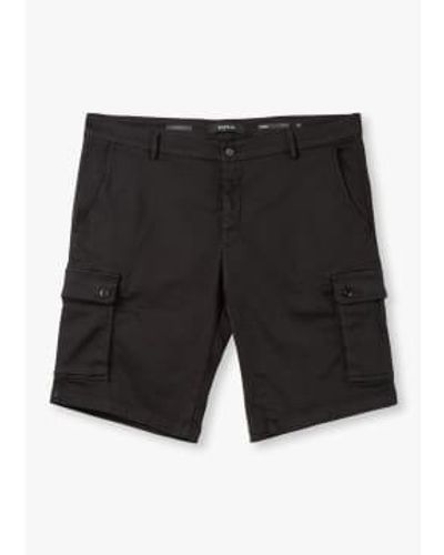 Replay Vannie hyperflex cargo-shorts herren in schwarz
