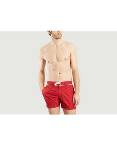 Just Over The Top Hossegor Trunks S - Red