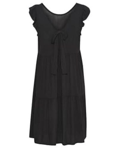 Ichi Marrakech Short Dress--20120911 Xs - Black