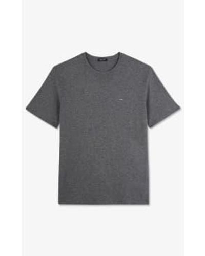 Eden Park Camiseta pima algodón gris