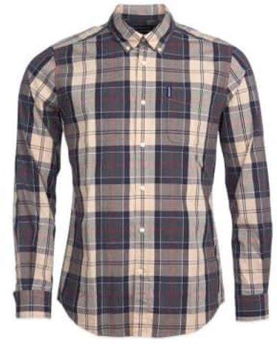 Barbour Camisa sándalo piedra - Multicolor