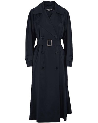 Weekend by Maxmara Stegola Water-repellent Trench Coat - Blue