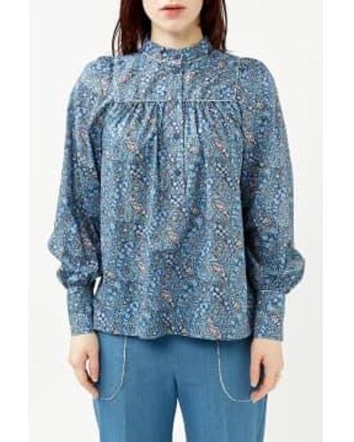 Apof Burton Bloom Anne Shirt / S - Blue