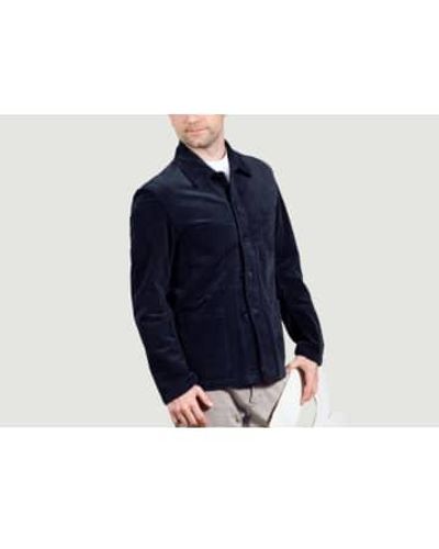 Vetra Corduroy Workwear Jacket 46 - Blue