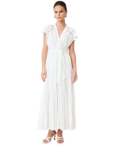 Robe Blanc Cumbia Suncoo en coloris Blanc Lyst