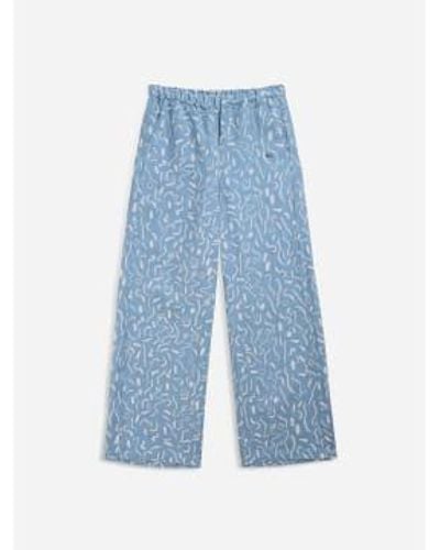 Bobo Choses Serpentine All Over Pants M - Blue