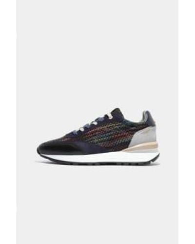 Android Homme Marina Del Rey Knit Sneakers Multicolor 45 - White