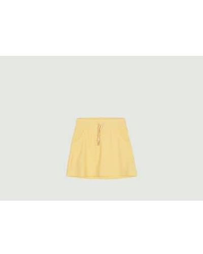 Colmar Ribbed Skirt S - Yellow