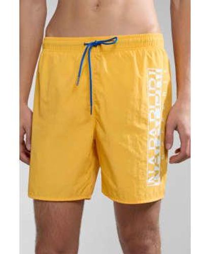 Napapijri S Box Swimshorts Medium - Yellow