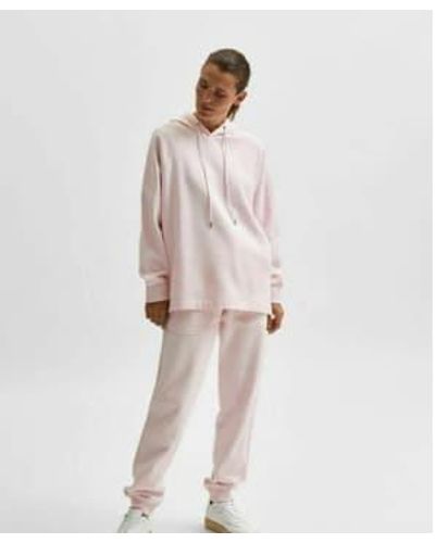 SELECTED Stasie Joggers L - Pink