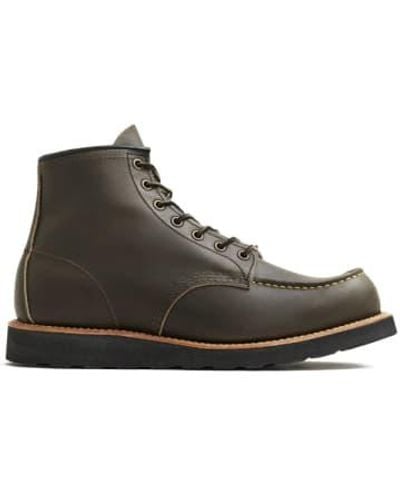 Red Wing 8828 6" Moc Toe Leather Boot - Brown