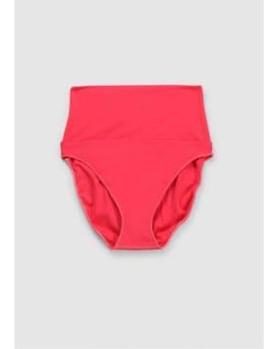 It's Now Cool Braguitas bikini Contour cintura alta en Calypso - Rosa