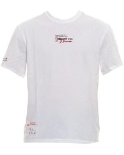 Blauer T Shirt For Man 24Sbluh02354 005695 102 - Bianco
