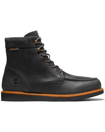 Timberland Newmarket 2 Rugged Boot Black Full Grain Leather - Nero
