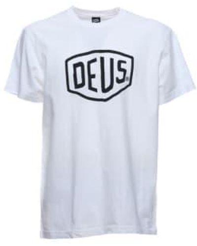 Deus Ex Machina T Dmw41808e T-shirt E Polo Xl / Bianco - Blue