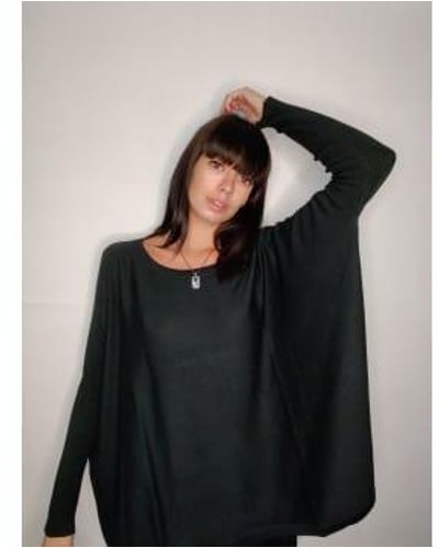 WINDOW DRESSING THE SOUL Wdts Fine Knit Sweater / One Size - Black