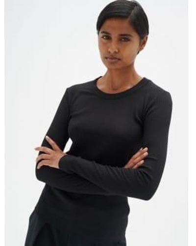 Inwear Dagnaiw Long Sleeve T-shirt Uk 16 - Black