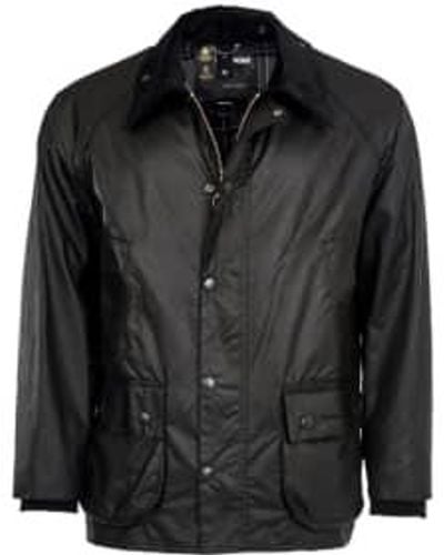 Barbour Bedale Wax Jacket 40 - Black