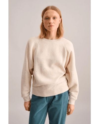 Bellerose Fella Combo A Sweatshirt - Natural