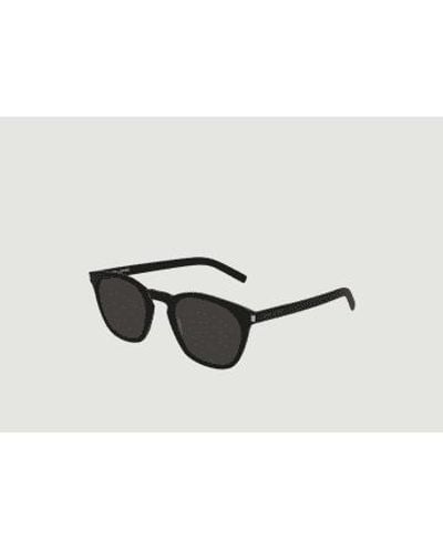 Saint Laurent Rounded Sunglasses U - White