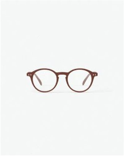 Izipizi Façonner s lunettes lecture en acajou - Multicolore