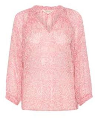 Part Two Elsia Blouse Morning Glory 34 - Pink