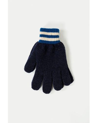 Howlin' Power Love Knit Gloves - Blue