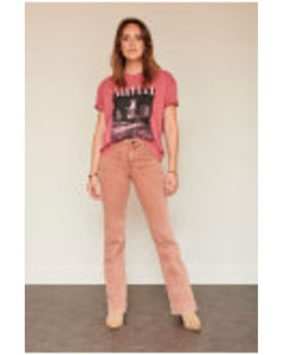 Mkt Studio Sequoia Diana Vintage Twill Jeans - Rot