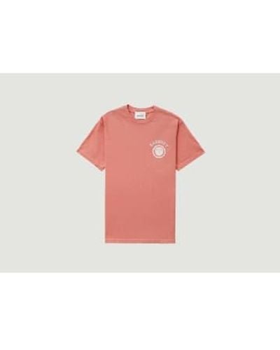 Harmony Vintage Emblem T Shirt - Pink