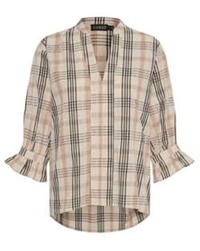 Soaked In Luxury Sladita Amily Blouse - Natural
