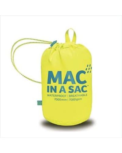 Mac In A Sac Mac-in-a-sac Adult Jackets Jacket / Small - Yellow