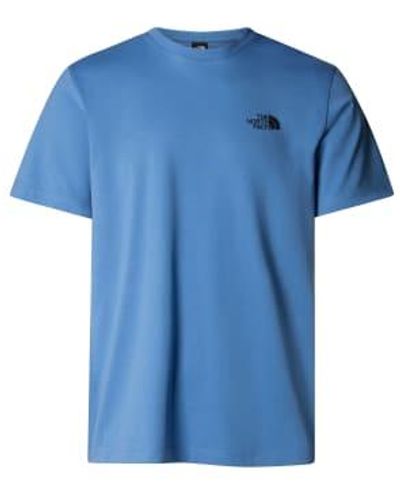 The North Face T-shirt Simple Dome Bleu Xl - Blue