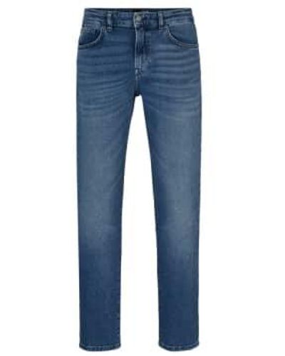 BOSS Remitar jeans ajuste regular - Azul