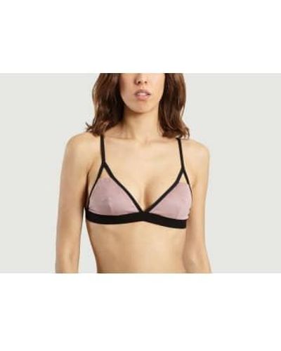 UNDRESS Soft Alcantara Be Unique Bralette L - Natural