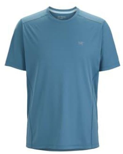 Arc'teryx T-shirt motus donna réconfort bruyère - Bleu