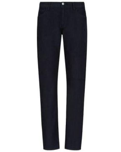 Armani Exchange J13 Slim Fit Jeans Dark Indigo Rinse - Blu