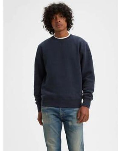 Levi's Heather Lmc Relaxed Jumper - Blue