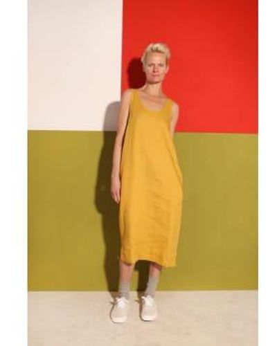 L.F.Markey L F Linen Shift Dress 10 - Multicolor